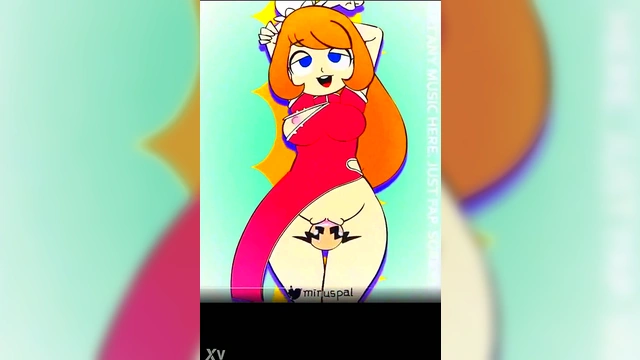 Mona from MinusPal Gets Horny in WarioWare Parody Hentai Scene