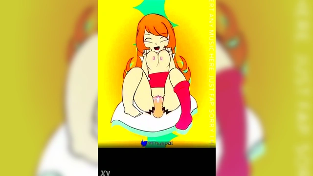 Mona from MinusPal Gets Horny in WarioWare Parody Hentai Scene
