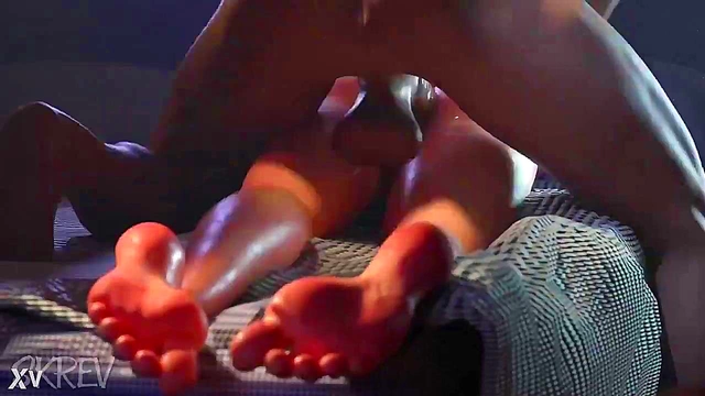 D.Va Gets Pounded Hard In 3D Anime Anal Session