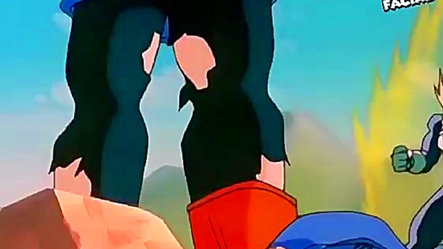 Android 18 Rides Vegeta's Dick In Hot DBZ Hentai Action