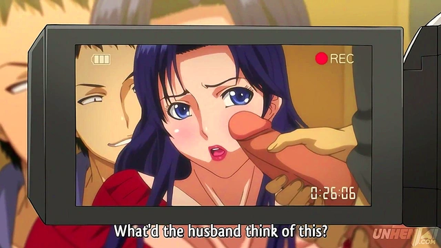 Horny Milf Wife Caught Cheating in Hentai Anime for Hard Sex & Creampie