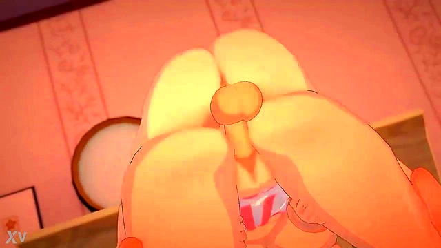 3D Hentai Milf Rides Man's Dick In Steamy Animated Session