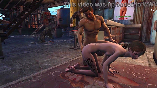 Brunette Anime Chick Gets Fucked Hard In Fallout 4 Hentai Adventure