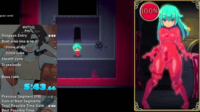 Futanari Mage Kanade’s H-Game Dungeon Quest Cocksuck & Creampie Adventure