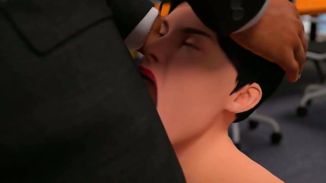 Busty Anime Honey Gets Pounded Hard By Giant Dick For Massive CreampieCum