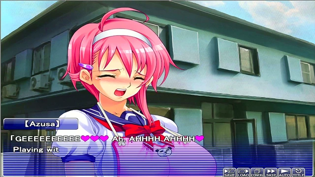 Busty Anime Girls Toy Each Other Publicly for Hot Ecchi Fun