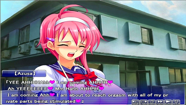 Busty Anime Girls Toy Each Other Publicly for Hot Ecchi Fun