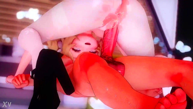 Hentai Barbara Rides Cock for Squirt Orgasm in Wild Cowgirl Session