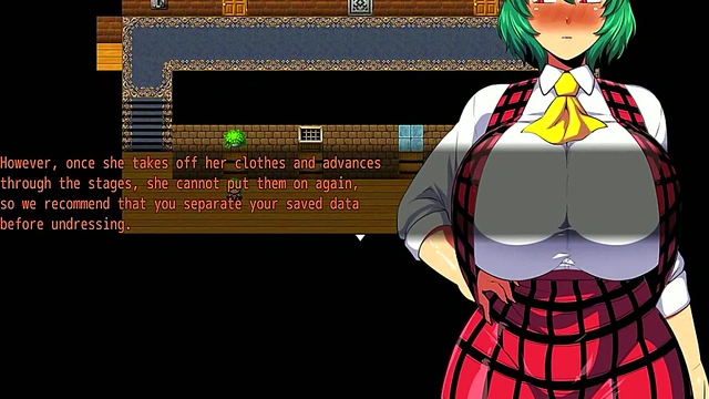 Big-Busted Yuuka Rides Hardcore Anime Dick For Rough CreampieCumshot