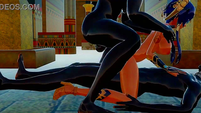 Candace Anime Chick Enjoys Black Dick Double Penetration Fantasy