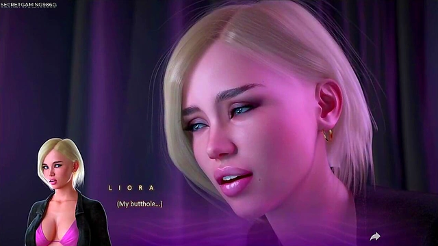 Tight-Ass Teen Gets Stretched by BF's Massive Cock in 3D Hentai Game Scene