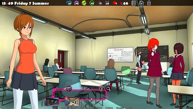 Horny Cop Helps Out in Steamy Hentai Gameplay Session