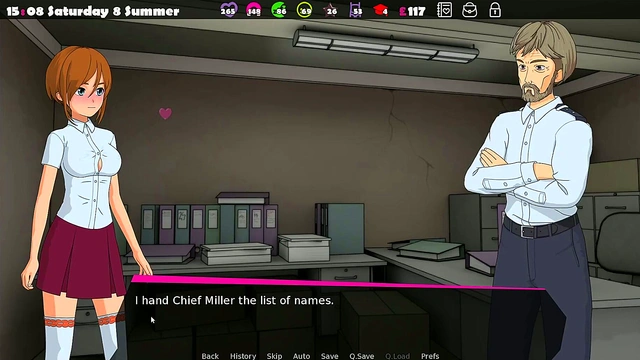 Horny Cop Helps Out in Steamy Hentai Gameplay Session