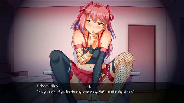 Hentai Game Manager Peeps On Sexy Dorm Girls For Hot Action
