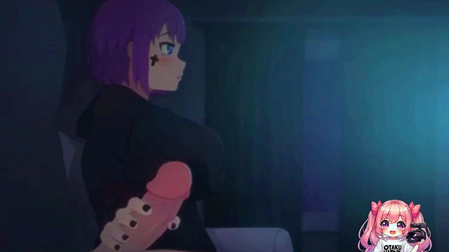 Horny Anime Girlfriend Sucks Dick Before Hot Fucking Session