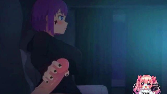 Horny Anime Girlfriend Sucks Dick Before Hot Fucking Session