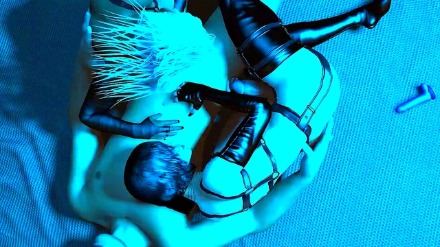 Spooing With Two Busty Ladyboys for Bareback Blowjobs & Intercourse