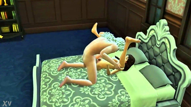 Charlotte & Griffith’s Wild Anime Encounter in The Sims 4 Berserk Scene