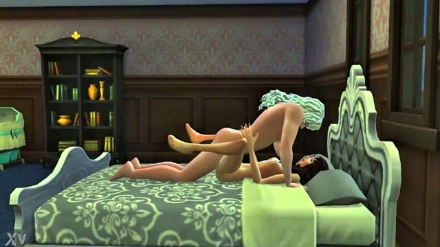 Charlotte & Griffith’s Wild Anime Encounter in The Sims 4 Berserk Scene