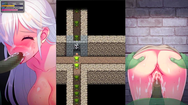 Shrine Maiden Offers Her Hole in Erotic Dungeon Gallery Adventure