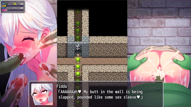 Shrine Maiden Offers Her Hole in Erotic Dungeon Gallery Adventure