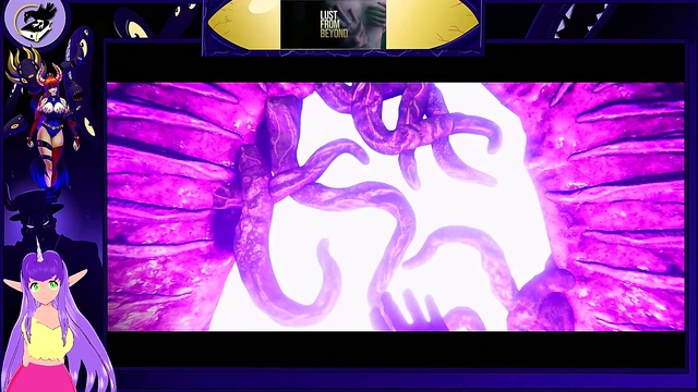 HotBrunette VTuber Takes On Sexy Anime Action With Big Boobs & Horny Gameplay