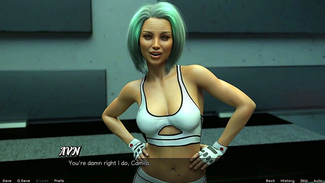 Stranded In Space – Busty Camilla Gets Huge Cumshot In Sexy Outfit