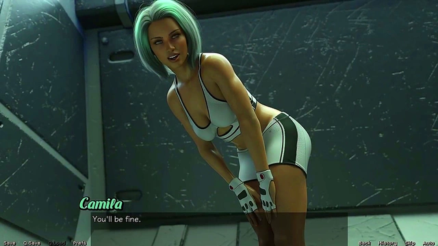 Stranded In Space – Busty Camilla Gets Huge Cumshot In Sexy Outfit