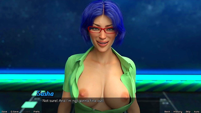 Stranded In Space – Busty 3D Hentai Babe Gives Mind-Blowing Blowjob With Huge CumSHOT