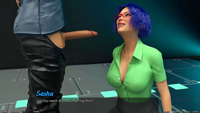 Stranded In Space – Busty 3D Hentai Babe Gives Mind-Blowing Blowjob With Huge CumSHOT