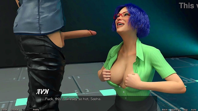 Stranded In Space – Busty 3D Hentai Babe Gives Mind-Blowing Blowjob With Huge CumSHOT