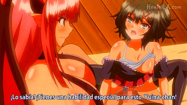 Big-Titted Succubus Fucks Hard For Anal Creampie & Cumshot Anime Action