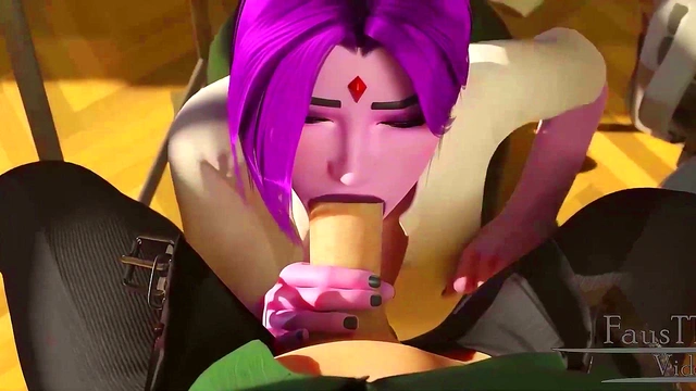 Raven's Naughty After-Class 3D Hentai Adventure With Rule34 Fun