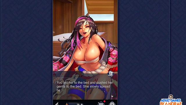 Cute Busty Anime Teen Gets Pounded in Creampie Threesome with Giant Dick