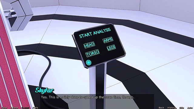 Vitiligo Beauty Craves Dick In Mouth & Pussy In Stranded Space Anime Adventure