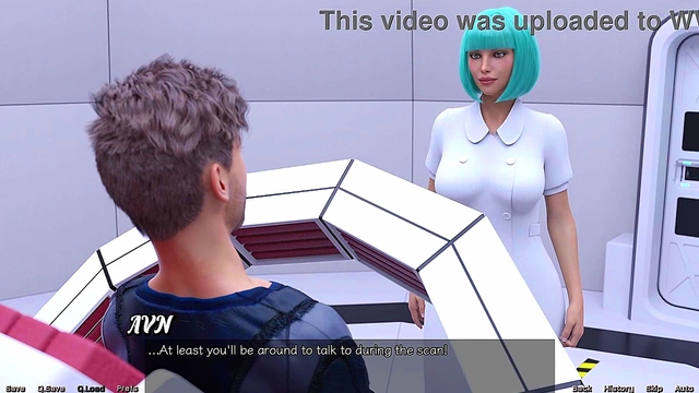 Vitiligo Beauty Craves Dick In Mouth & Pussy In Stranded Space Anime Adventure