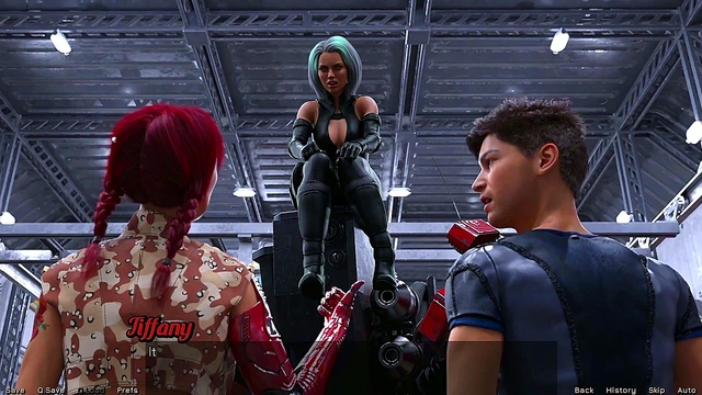 Cute Robot Girl Gets Fucked by Huge Cock for Massive Creampie in Space