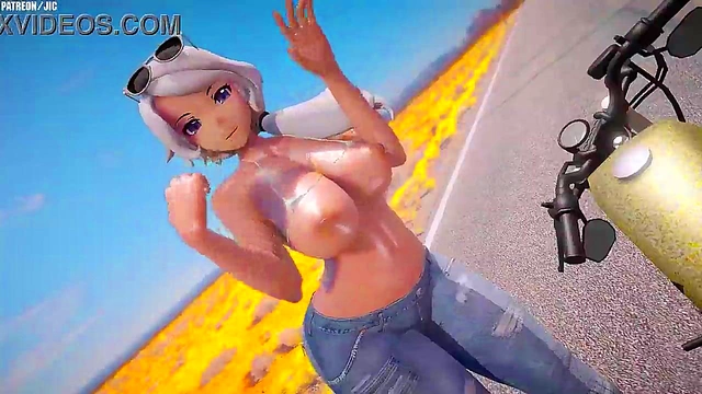 Willow Schnee Dances Seductively for JICJIC Fun in Anime RWBY Style