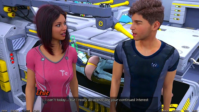 Petite Superstar Meets Alien Dick for Busty Fun in Stranded Space Game