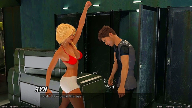 Cute Virgin Blonde Gets Caught in Spacy Hide-and-Seek for Busty Fun