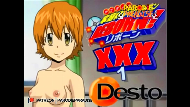 Kyoko & Tsuna's Sexy Anime Adventure in Hitman Reborn XXX