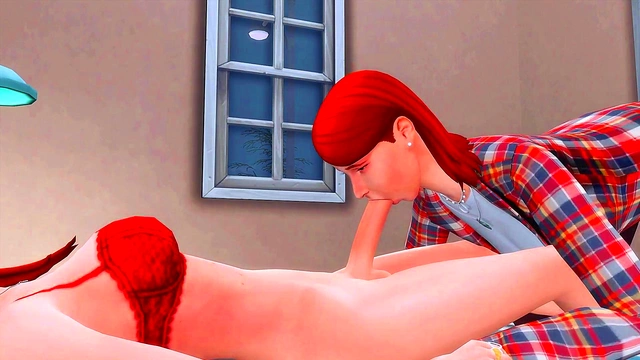 Stepdaughter Futa Seduces Stepmom for Rough Anal Sex & Busty Creampie