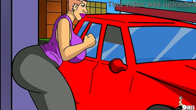 Busty Hentai Stripper Gets Into Trouble With Netorare Oppai Action