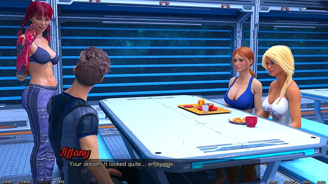 Stranded In Space – Busty Teen Takes Huge Cock For Massive 3DCumshot Filled With Cum