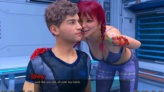 Stranded In Space – Busty Teen Takes Huge Cock For Massive 3DCumshot Filled With Cum