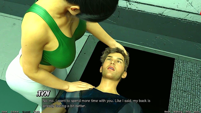 Hot Busty MILF Teases in Sexy Outfit During Spicy Space Yoga Session