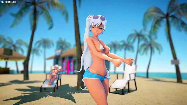 Weiss Gets JIC-JIC Fun In Anime RWBY Hentai Adventure