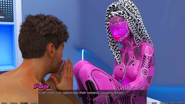 Hot Busty MILF Gives Mind-Blowing Ass Job in Stranded in Space 3D Hentai Game