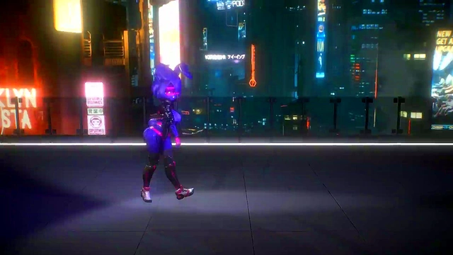 Bonnie FNF 3D Anime Girl Dances Seductively in K-pop Inspired Fantasy