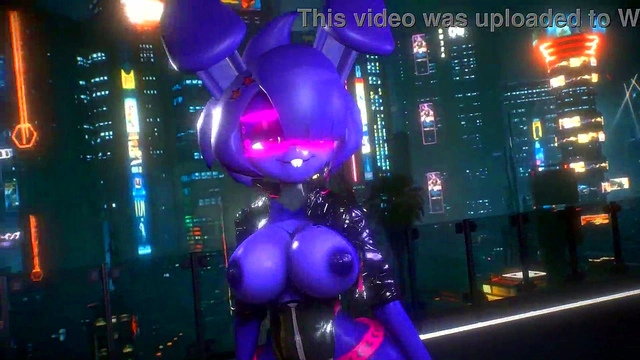 Bonnie FNF 3D Anime Girl Dances Seductively in K-pop Inspired Fantasy
